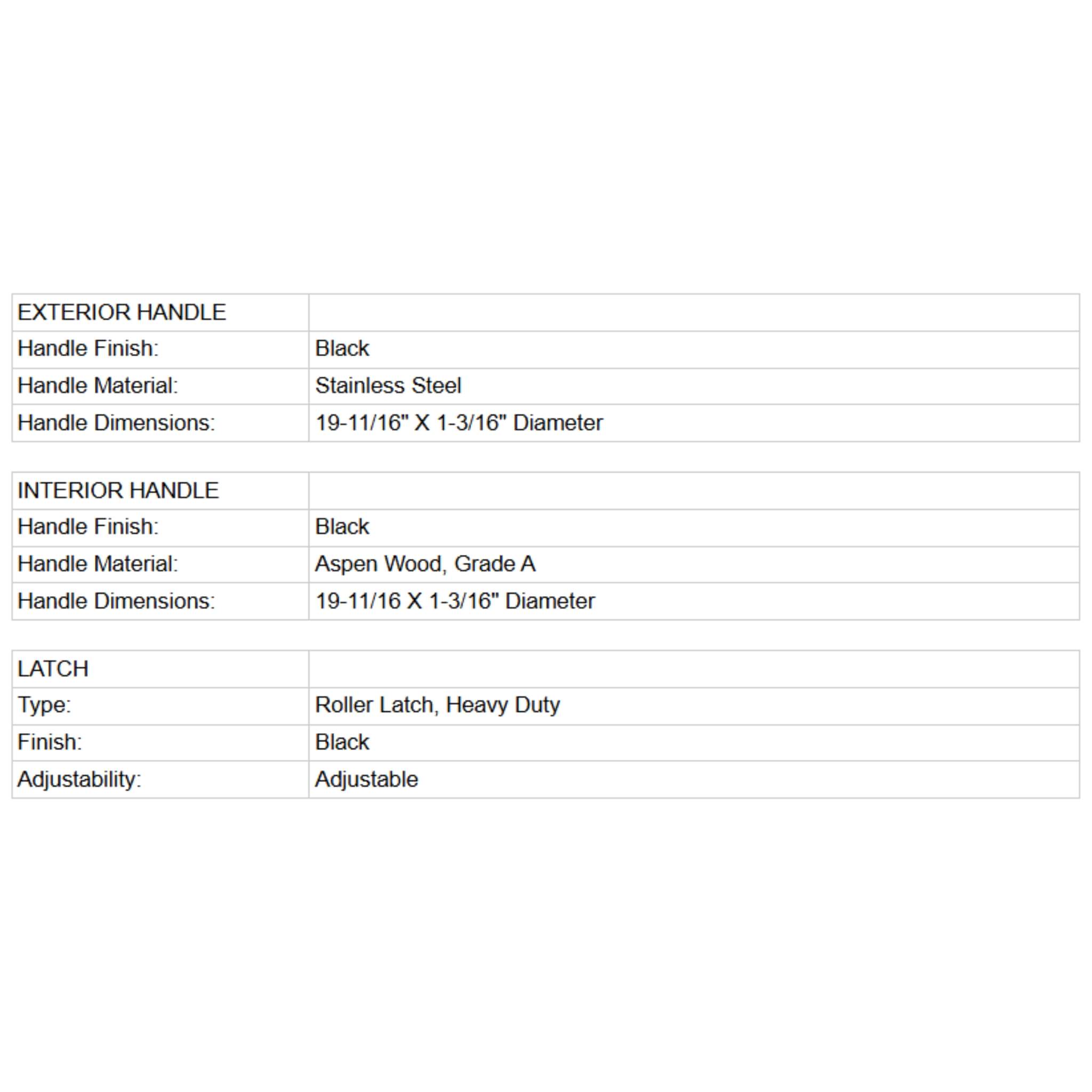 Prosaunas 24X73-Inch Thermo-Aspen Prehung Clear Glass Sauna Door (SAK17254) – SAKSBY WHOLESALE, view 7