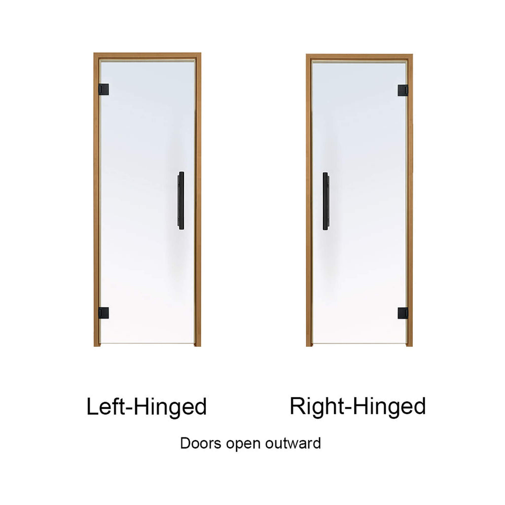 Prosaunas 24X81-Inch Thermo-Aspen Prehung Clear Glass Sauna Door (SAK13651) – SAKSBY WHOLESALE, view 5