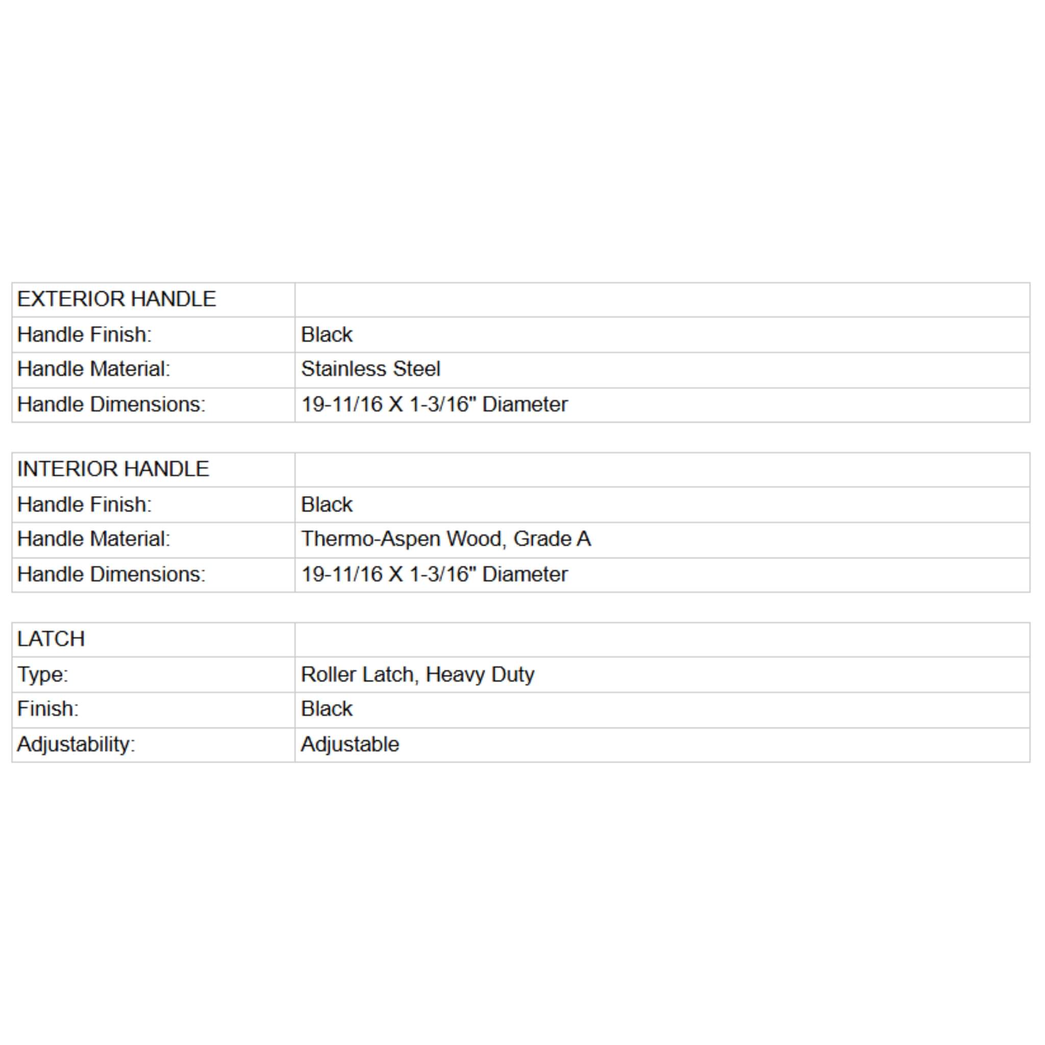 Prosaunas 24X81-Inch Thermo-Aspen Prehung Clear Glass Sauna Door (SAK13651) – SAKSBY WHOLESALE, view 7