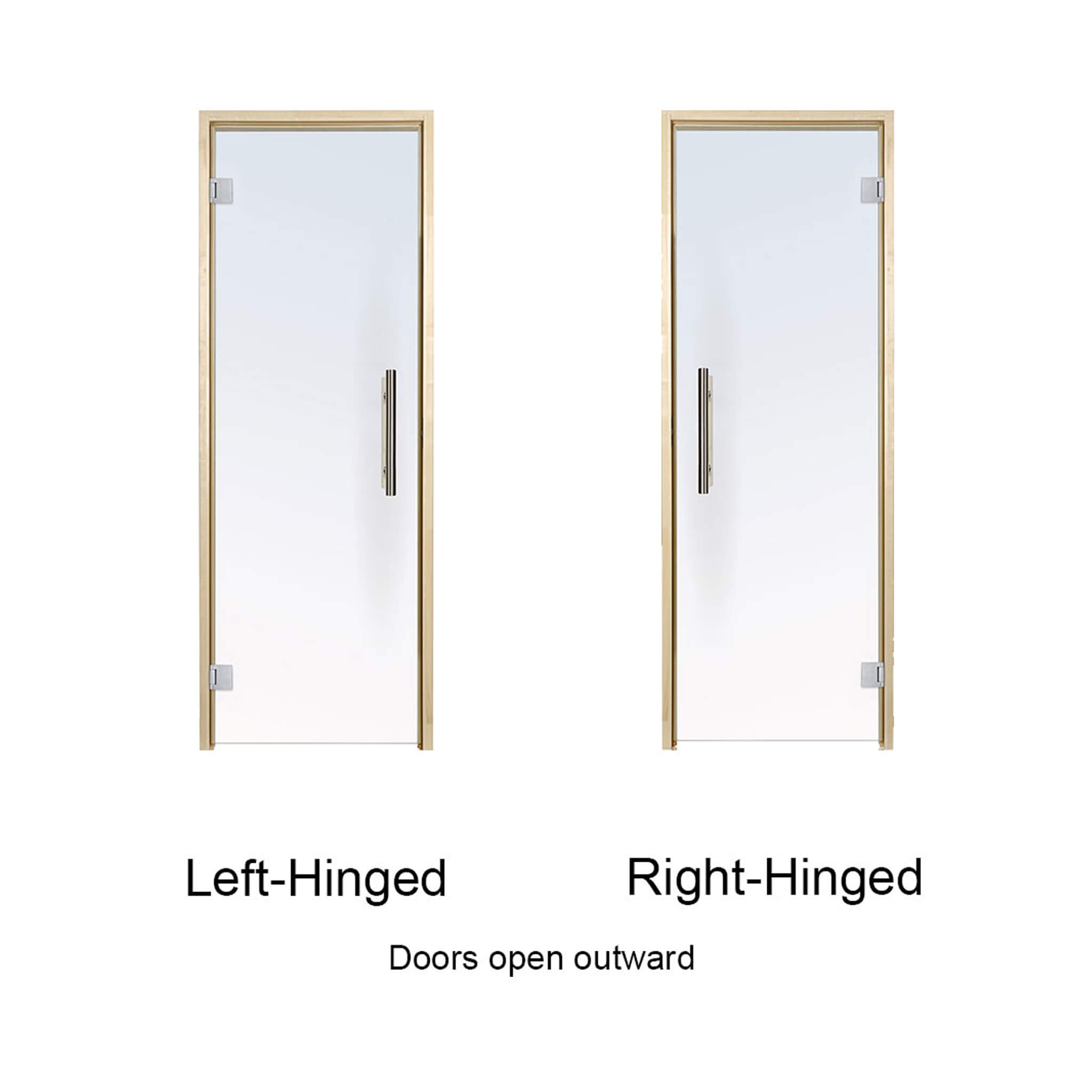 Prosaunas 36X81-Inch Aspen Clear ADA Glass Sauna Door (SAK75843) – SAKSBY WHOLESALE, view 5