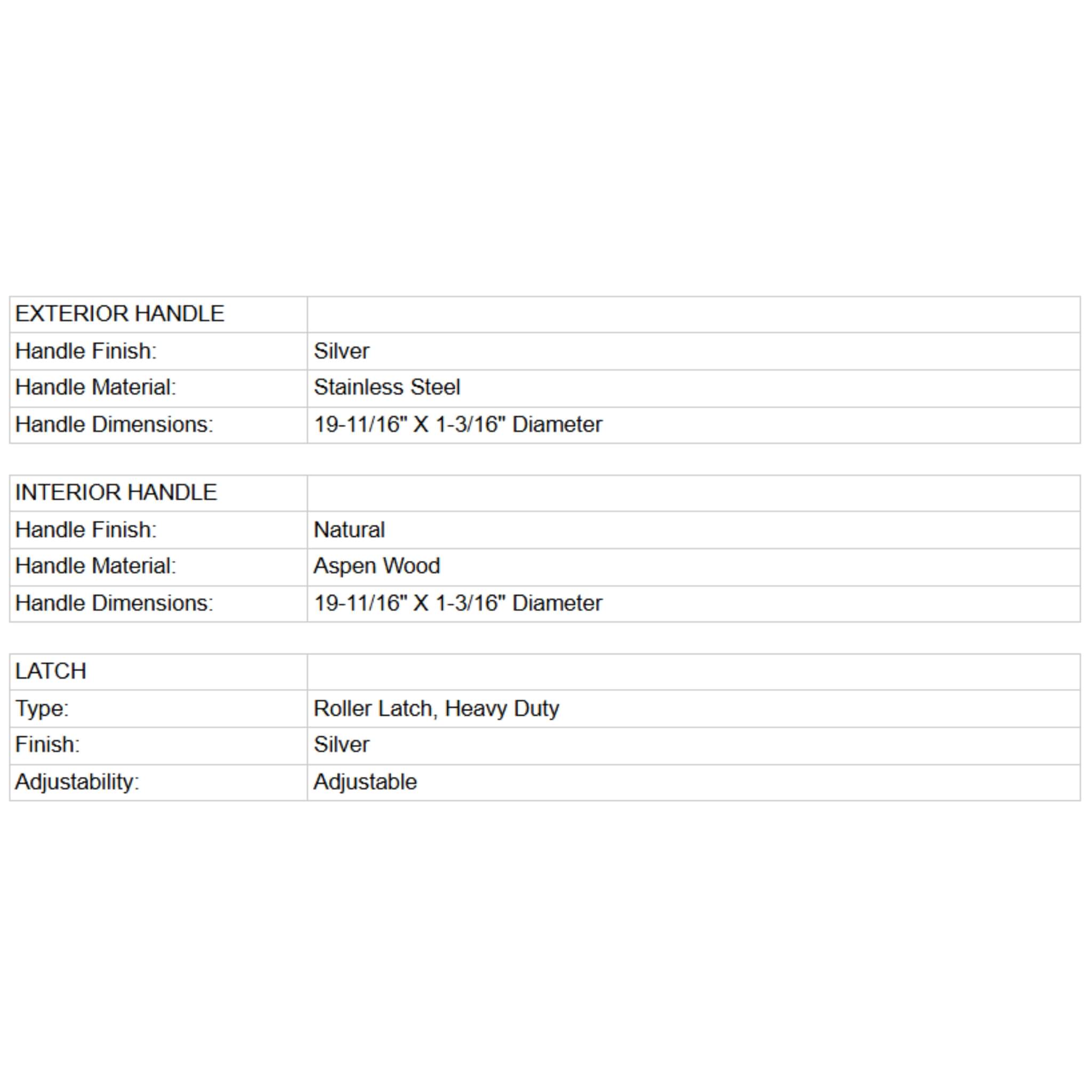 Prosaunas 36X81-Inch Aspen Clear ADA Glass Sauna Door (SAK75843) – SAKSBY WHOLESALE, view 7