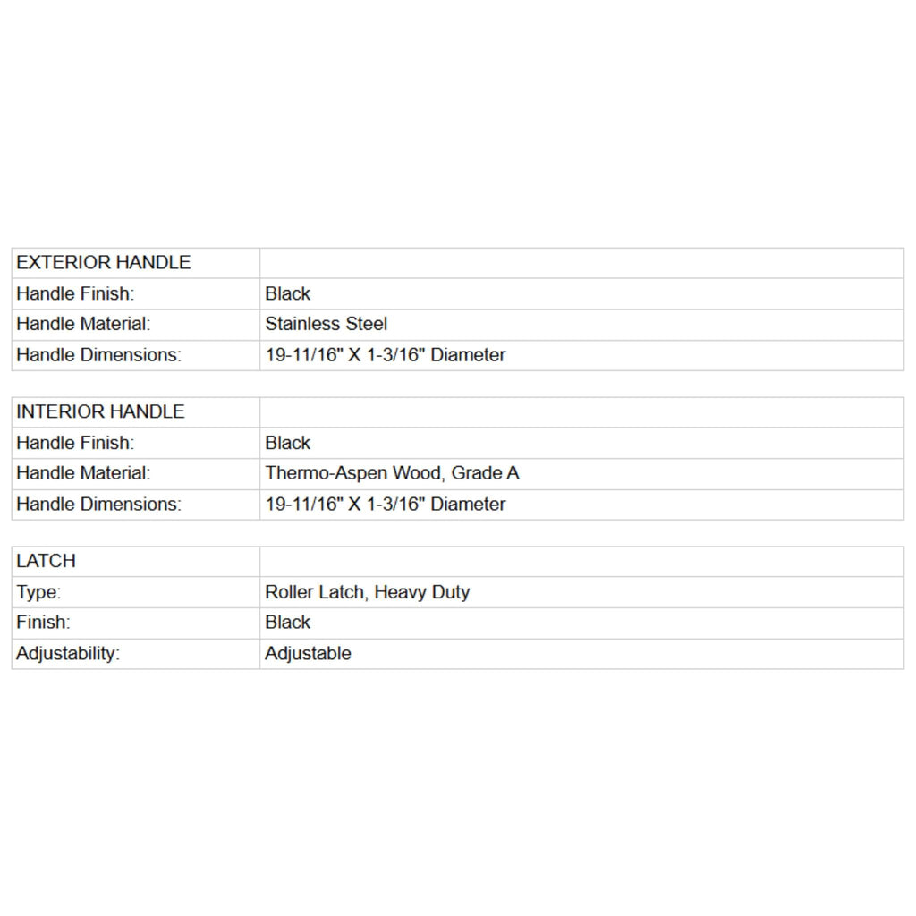 Prosaunas 36X81-Inch Thermo-Aspen Clear ADA Glass Sauna Door (SAK75841) – SAKSBY WHOLESALE, view 7