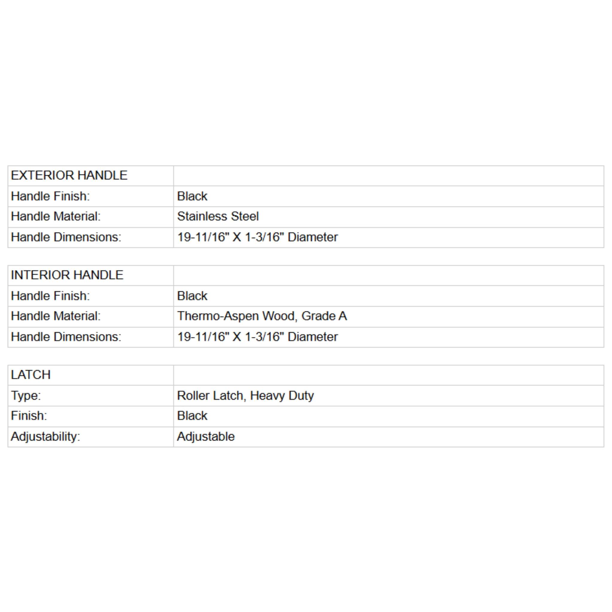 Prosaunas 36X81-Inch Thermo-Aspen Clear ADA Glass Sauna Door (SAK75841) – SAKSBY WHOLESALE, view 7