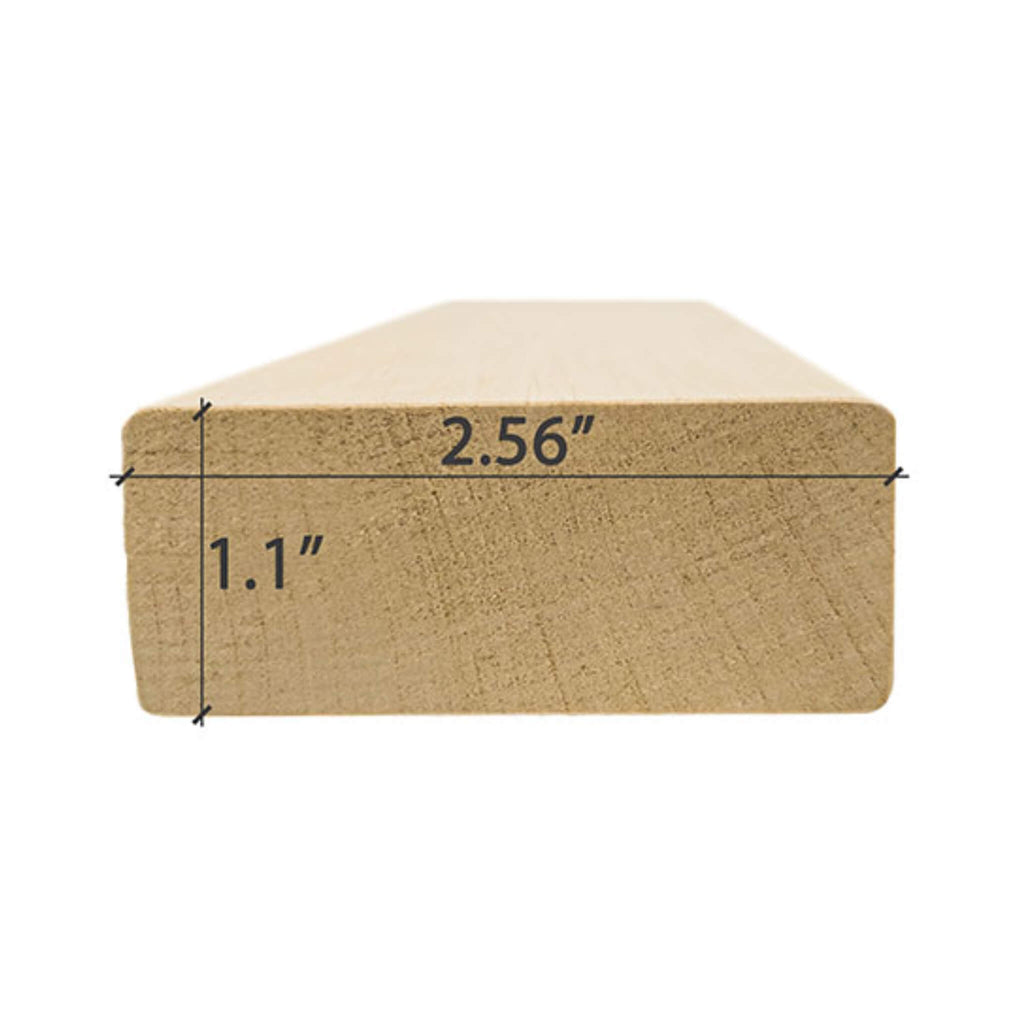 Prosaunas Alder 2X3 S4SEE SHP 4-Sides Eased Edges Sauna Bench Wood [Untreated] (SAK54104) – SAKSBY WHOLESALE, view 9