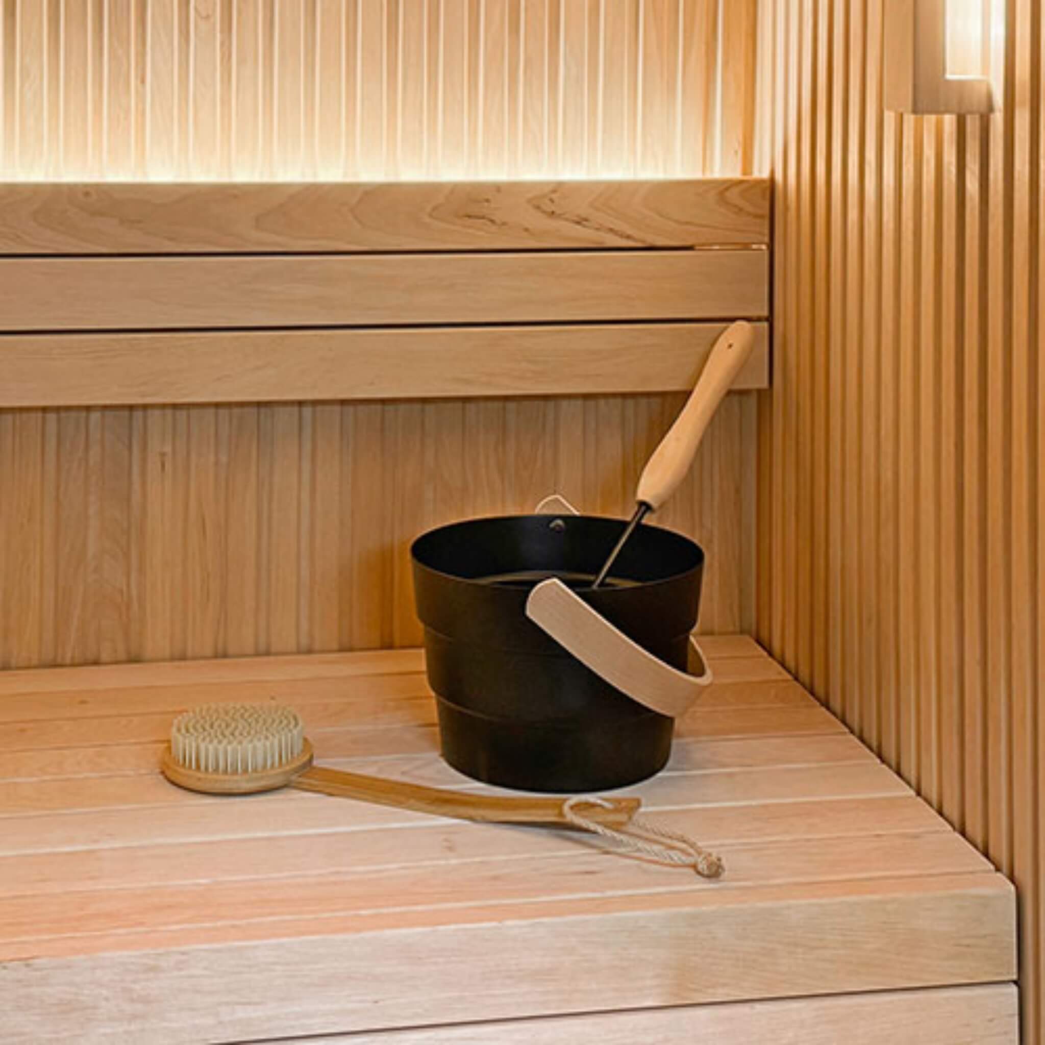 Prosaunas Alder 2X4 S4SEE SHP 4-Sides Eased Edges Sauna Bench Wood [Untreated] (SAK72415) – SAKSBY WHOLESALE, view 9