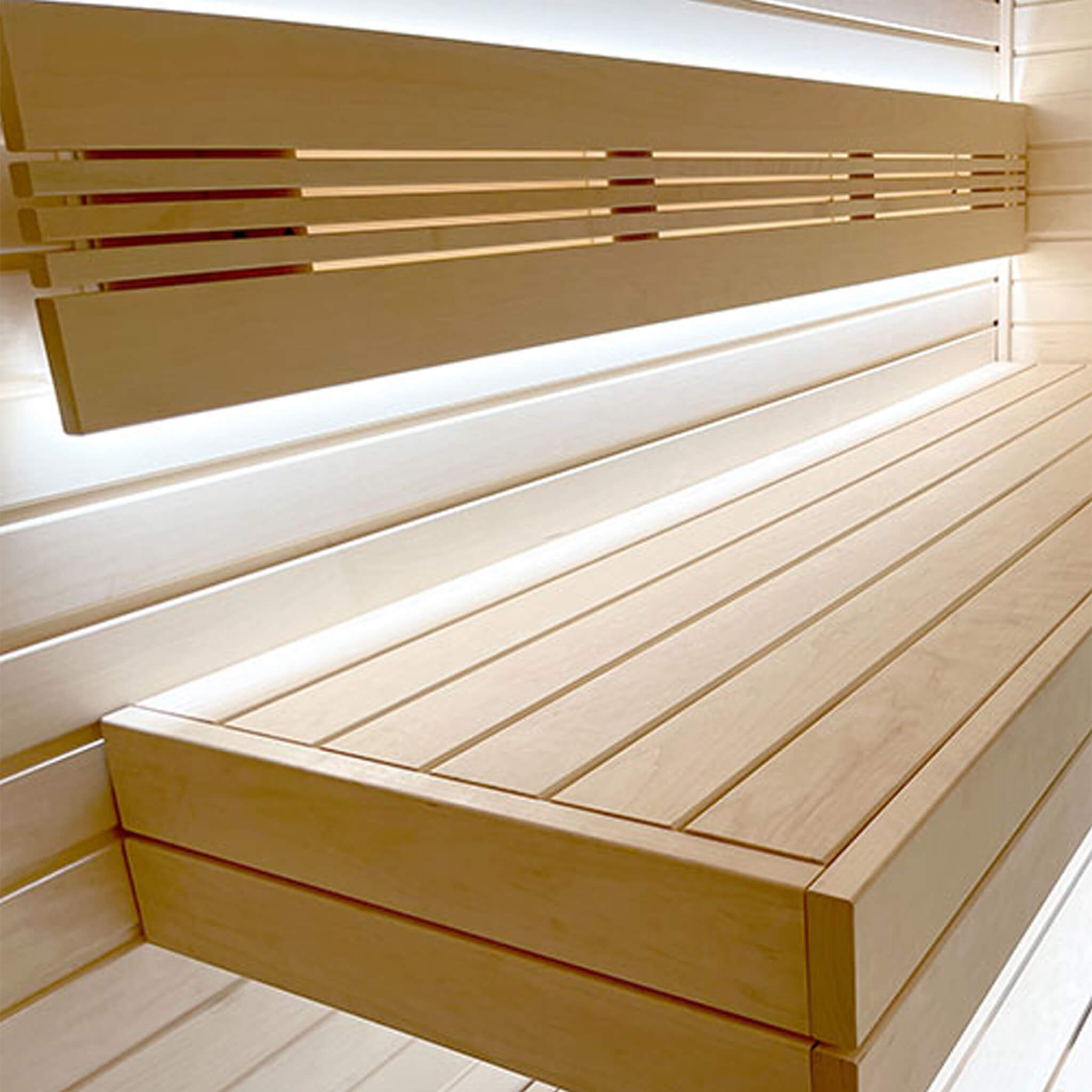 Prosaunas Aspen 1X4 S4SEE SHP Sauna Bench Wood With Smooth 4 Sides Eased Edges [Untreated] (SAK67392) – SAKSBY WHOLESALE, vie