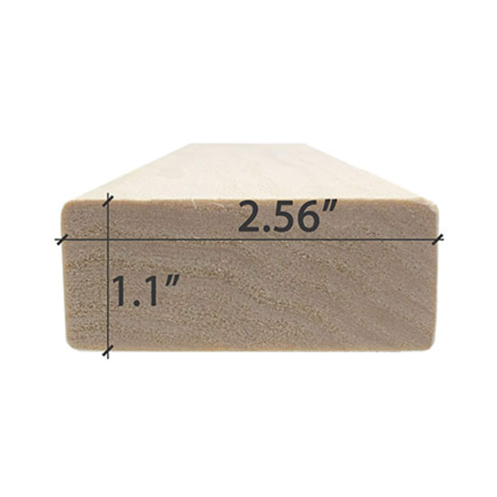 Prosaunas Aspen 2X3 S4SEE SHP Sauna Bench Wood With Smooth 4 Sides Eased Edges [Untreated] (SAK47682) – SAKSBY WHOLESALE, vie