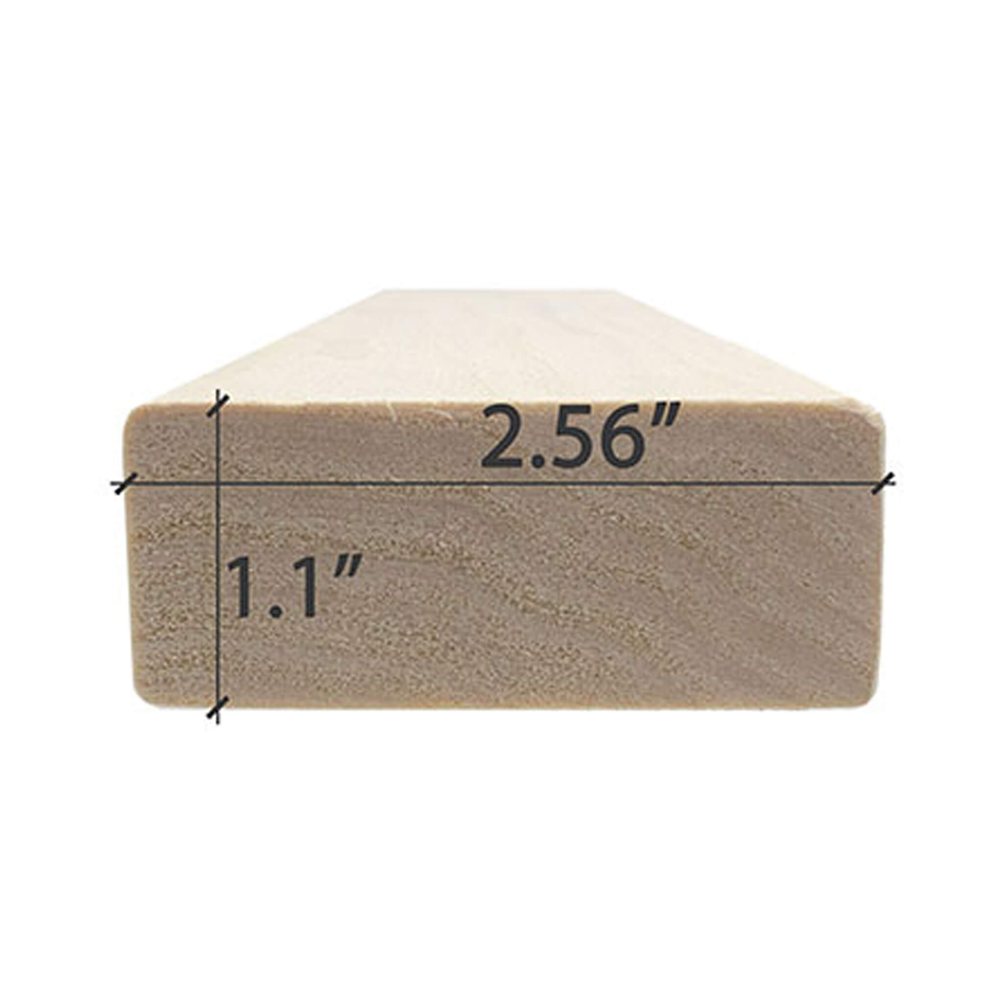 Prosaunas Aspen 2X3 S4SEE SHP Sauna Bench Wood With Smooth 4 Sides Eased Edges [Untreated] (SAK47682) – SAKSBY WHOLESALE, vie