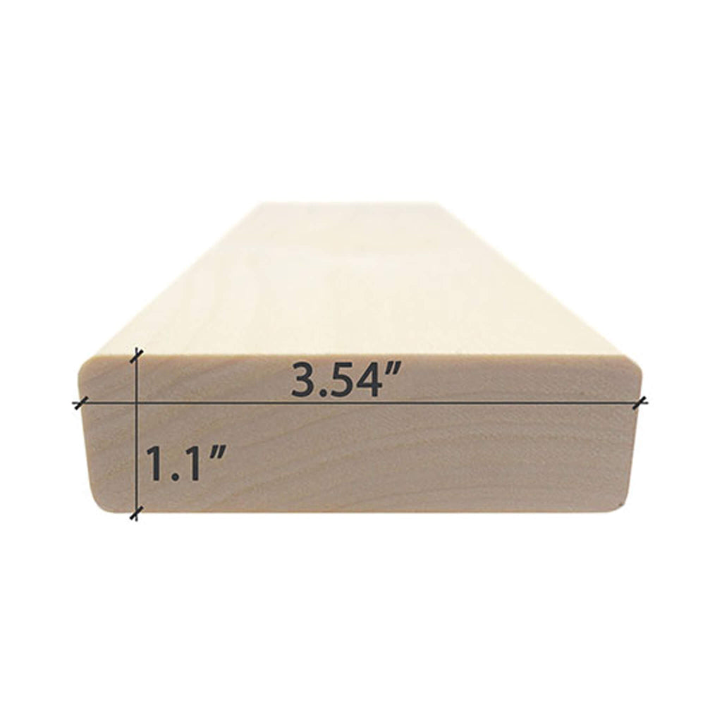 Prosaunas Aspen 2X4 S4SEE SHP Sauna Bench Wood With Smooth 4 Sides Eased Edges [Untreated] (SAK36780) – SAKSBY WHOLESALE, vie
