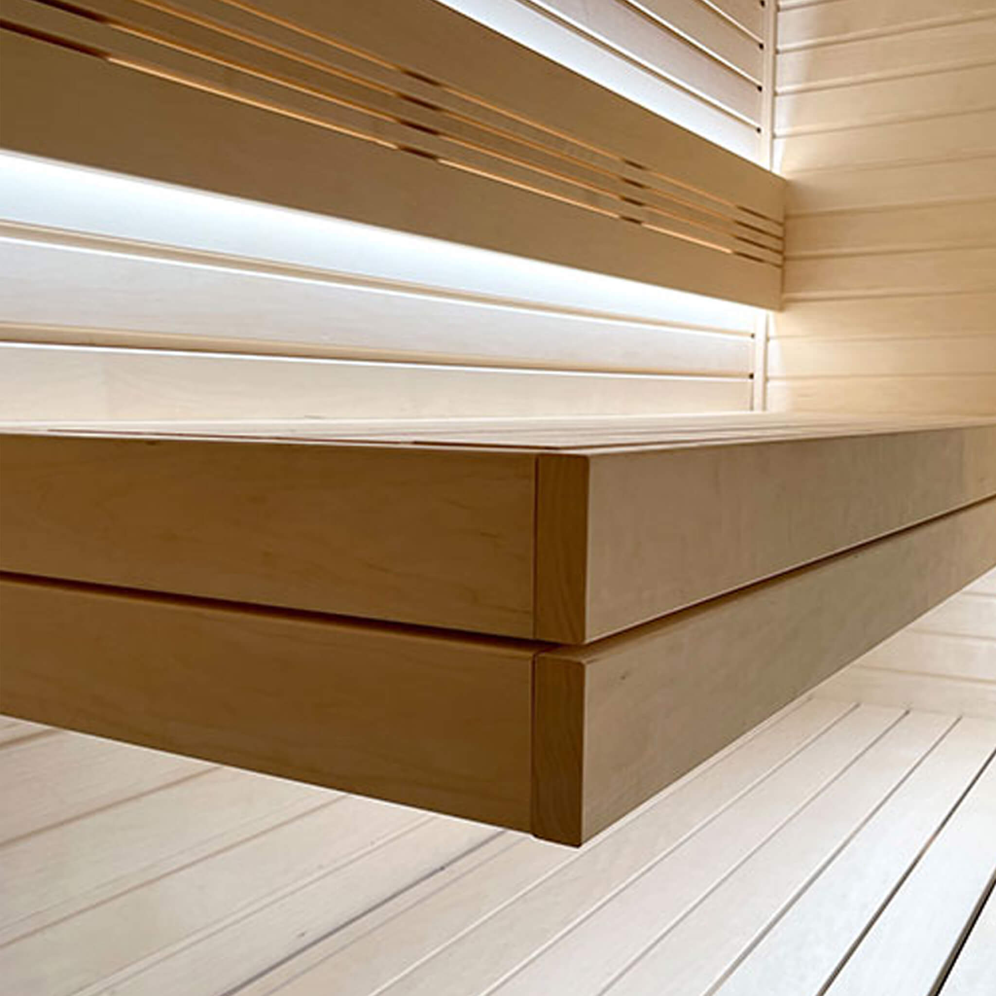 Prosaunas Aspen 2X4 S4SEE SHP Sauna Bench Wood With Smooth 4 Sides Eased Edges [Untreated] (SAK36780) – SAKSBY WHOLESALE, vie