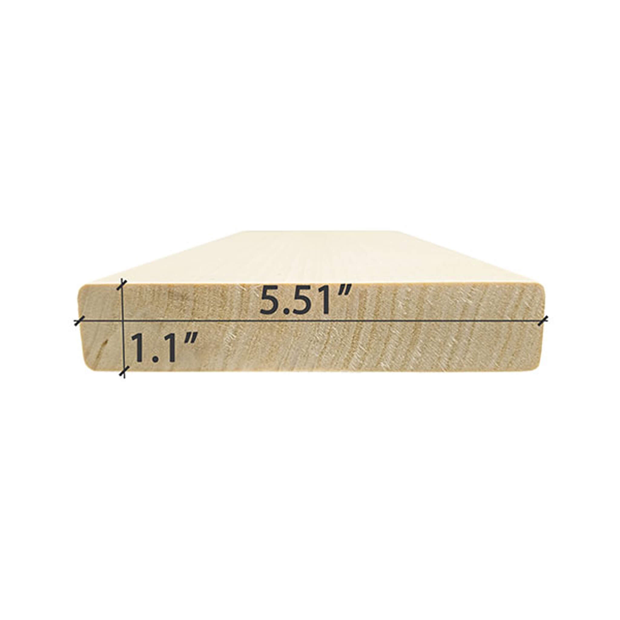 Prosaunas Aspen 2X6 S4SEE SHP Sauna Bench Wood With Smooth 4-Sides Eased Edges [Untreated] (SAK79071) – SAKSBY WHOLESALE, vie