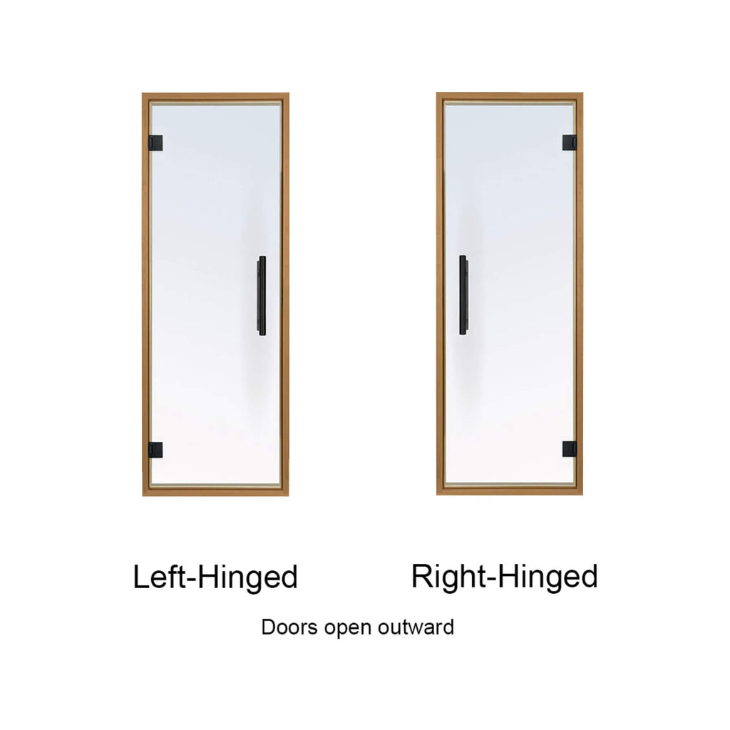 Prosaunas 24X73-Inch Aspen Prehung Clear Glass Sauna Door (SAK68524) – SAKSBY WHOLESALE, view 3