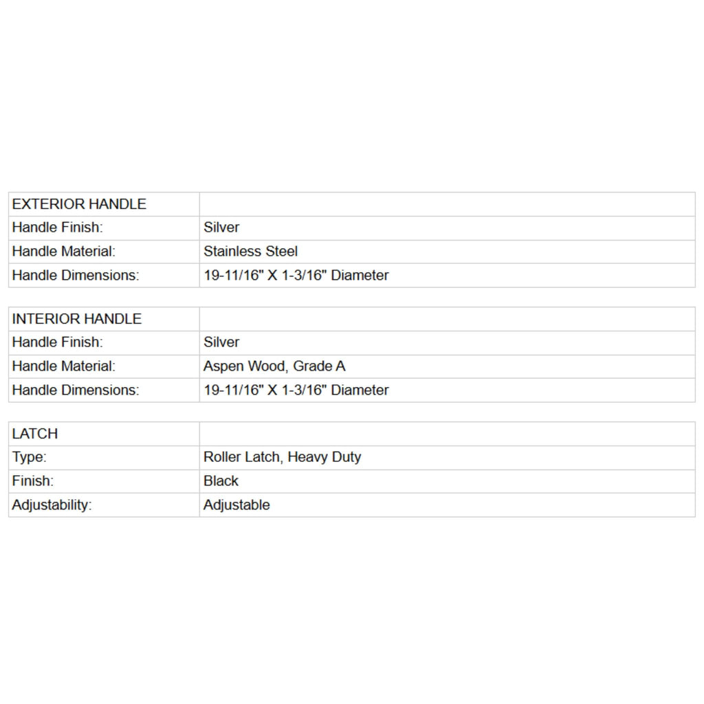 Prosaunas 24X73-Inch Aspen Prehung Clear Glass Sauna Door (SAK68524) – SAKSBY WHOLESALE, view 6
