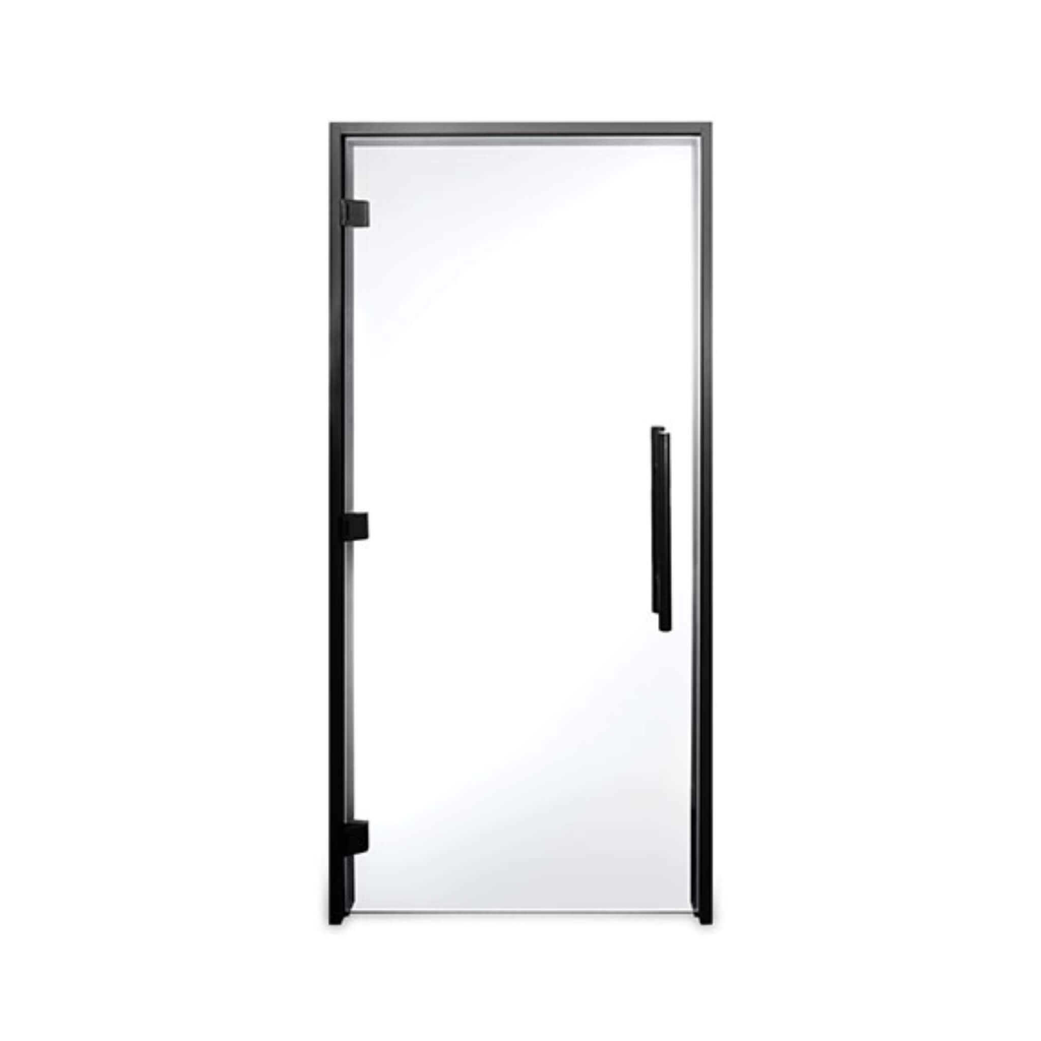 Prosaunas 36X81-Inch Black Alder Clear Prehung ADA Glass Sauna Door (SAK15497) – SAKSBY WHOLESALE