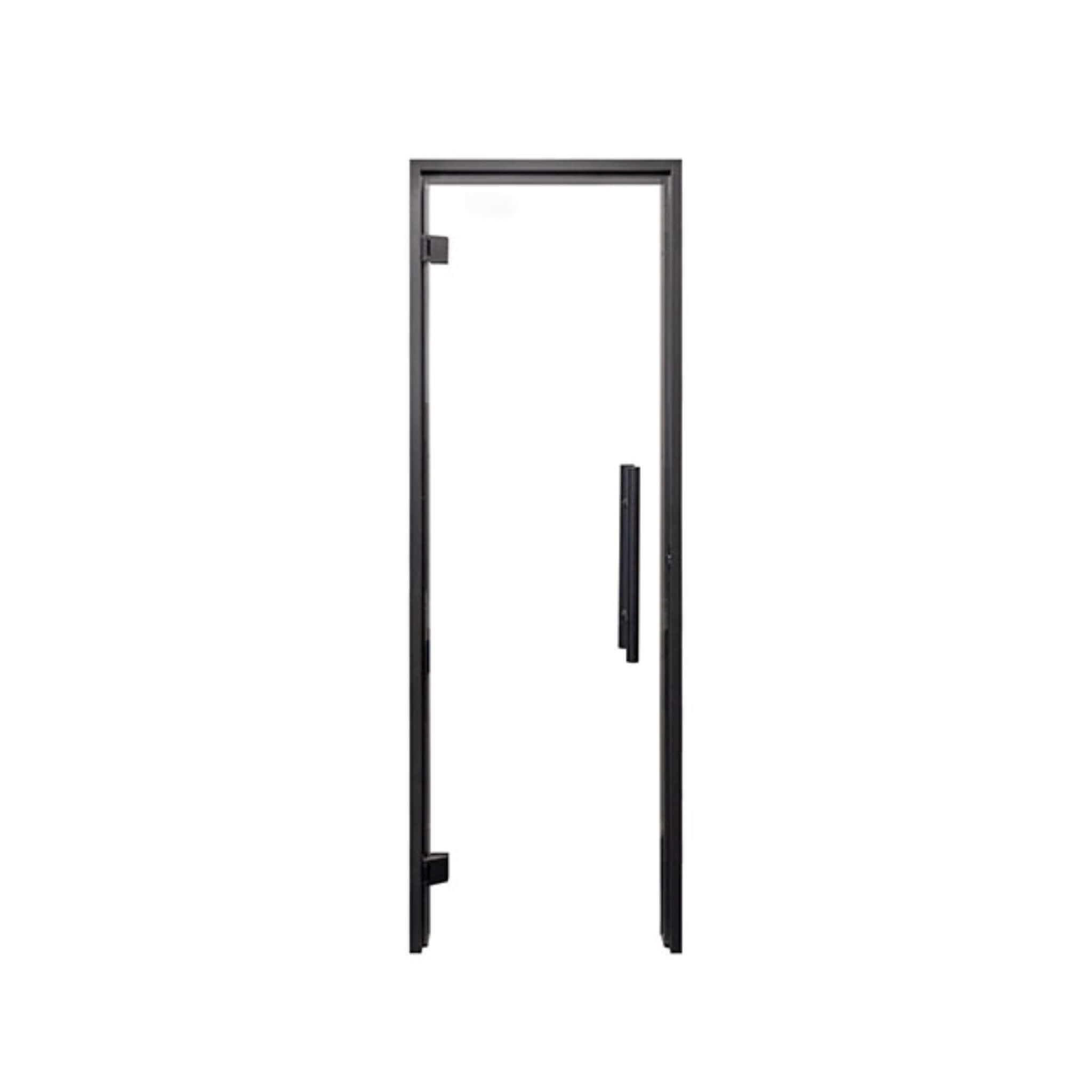 Prosaunas 24X81-Inch Black Alder Clear Glass Sauna Door (SAK38670) – SAKSBY WHOLESALE