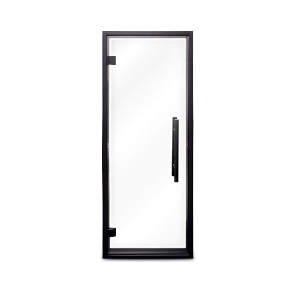 Prosaunas 24X73-Inch Black Alder Prehung Clear Glass Sauna Door (SAK67491) – SAKSBY WHOLESALE