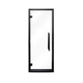 Prosaunas 24X73-Inch Black Alder Prehung Clear Glass Sauna Door (SAK67491) – SAKSBY WHOLESALE