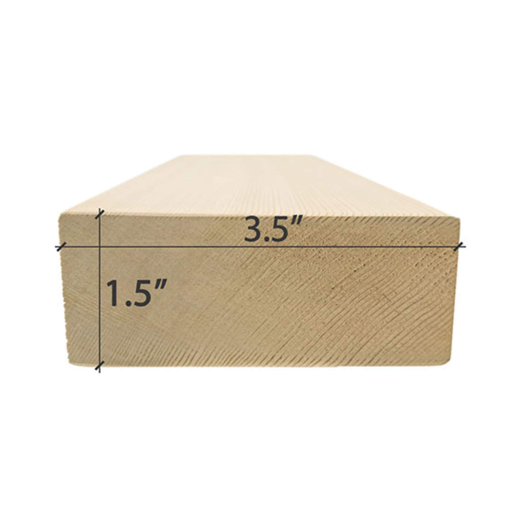 Prosaunas Cedar 2X4 VG S4SEE Eased Edges Sauna Bench Wood [WOOD614] (SAK57421) – SAKSBY WHOLESALE, view 9
