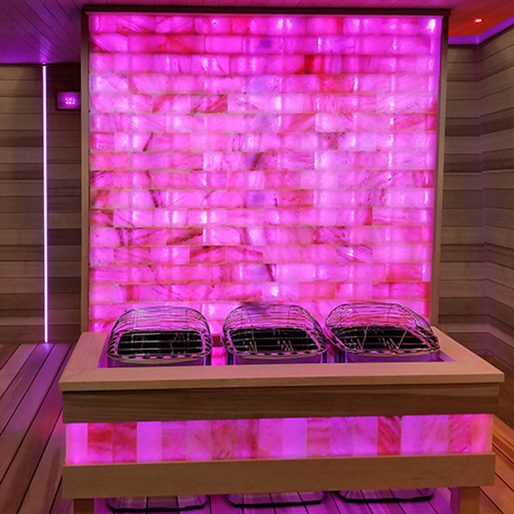 Prosaunas Customizable Himalayan Salt Sauna Wall Kit (SAK32510) – SAKSBY WHOLESALE, view 4