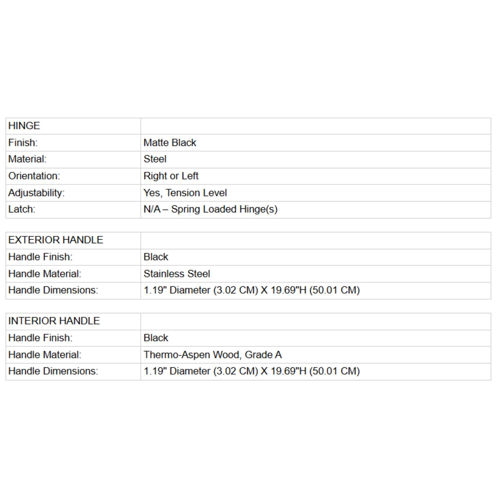 Prosaunas 36X80-Inch Douglas Fir Hemlock Jamb Sauna Door With Dual-Pane Insulated Glass (SAK38145) – SAKSBY WHOLESALE, view 8