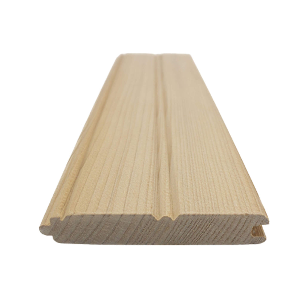 Prosaunas Hemlock 1X4 Vertical Grain T&G V2E Sauna Bench Wood [WOOD631] (SAK97532) – SAKSBY WHOLESALE, view 3