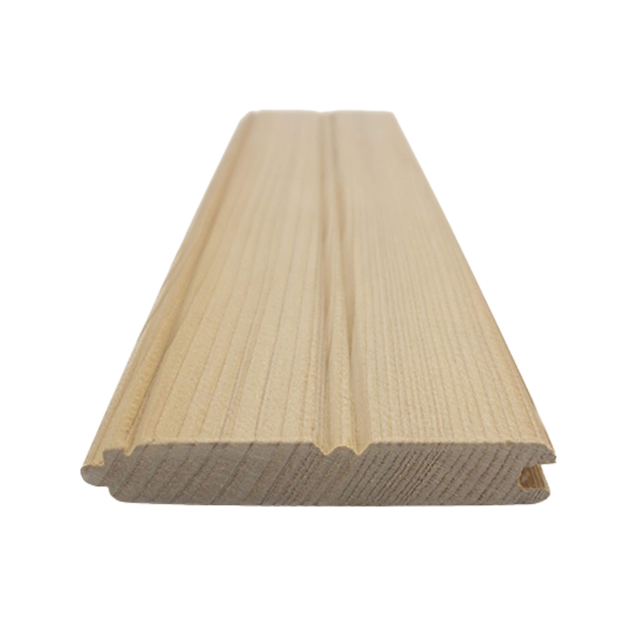 Prosaunas Hemlock 1X4 Vertical Grain T&G V2E Sauna Bench Wood [WOOD631] (SAK97532) – SAKSBY WHOLESALE, view 3