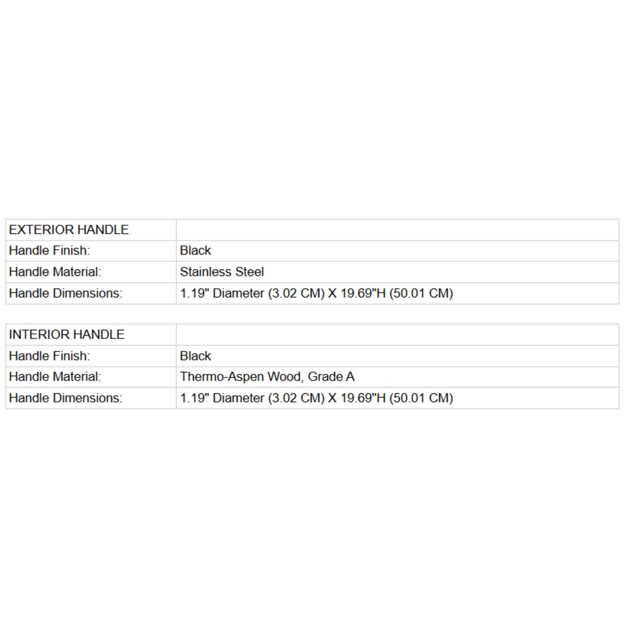 Prosaunas 24X80-Inch Prehung Solid Wood Douglas Fir Sauna Door With Dual-Pane Insulated Glass (SAK25184) – SAKSBY WHOLESALE, 