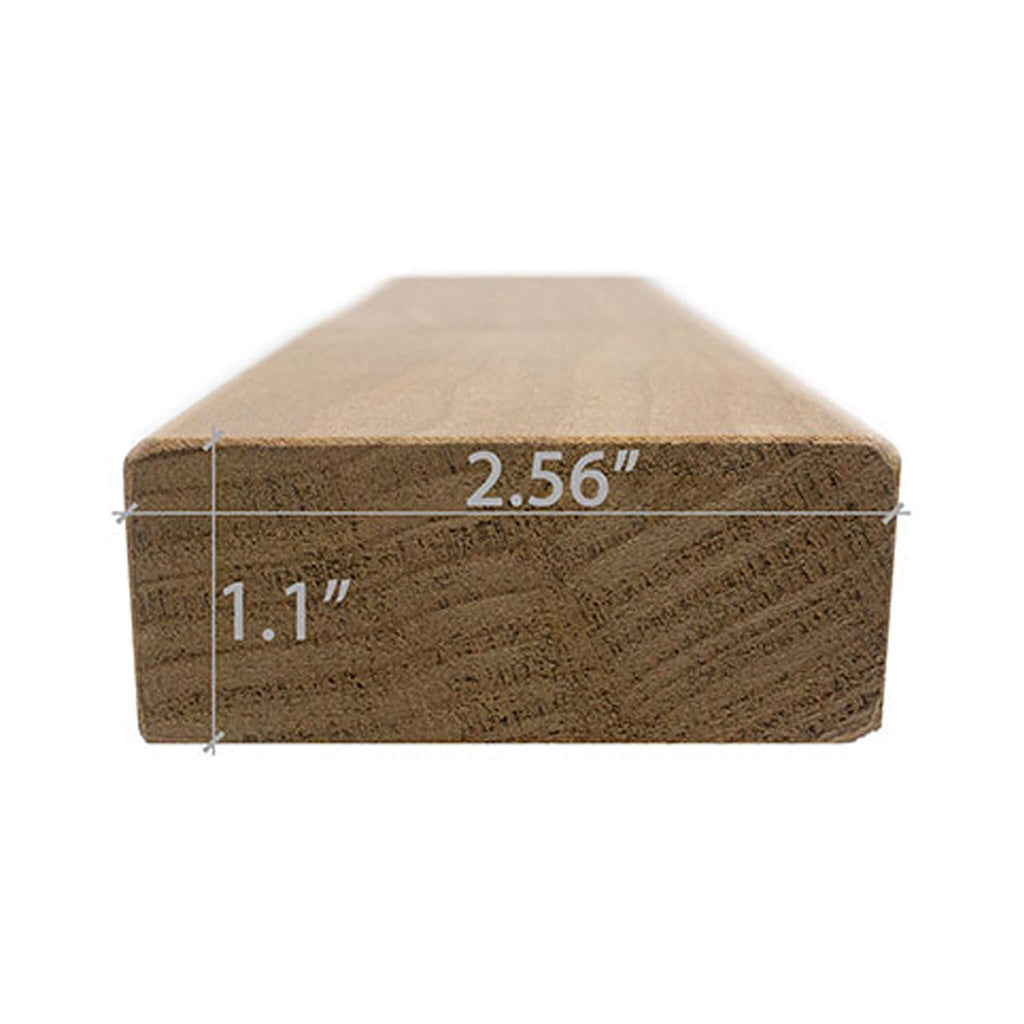Prosaunas Thermo-Aspen 2X3 S4SEE SHP Sauna Bench Wood (SAK96843) – SAKSBY WHOLESALE, view 9