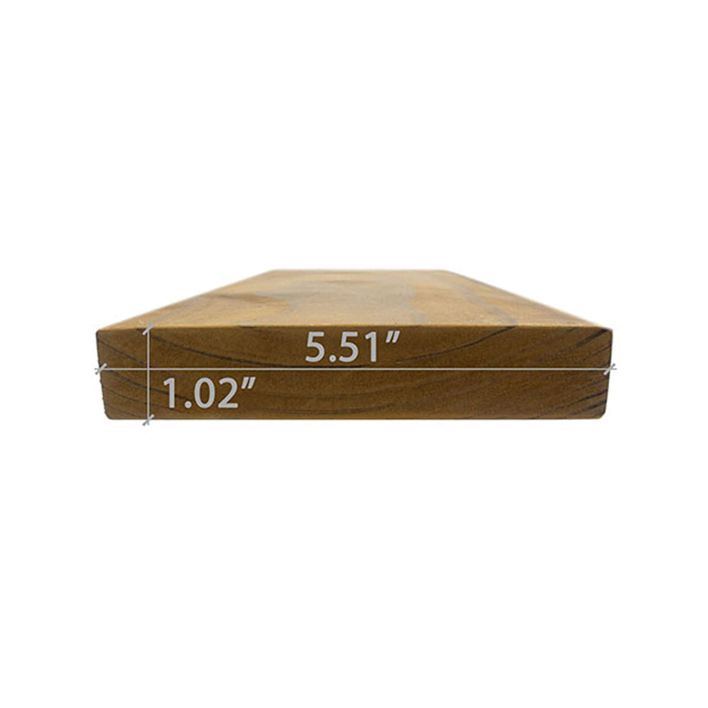 Prosaunas Thermo-Radiata Pine 2X6 S4SEE SHP Bench Wood (SAK13060) – SAKSBY WHOLESALE, view 3