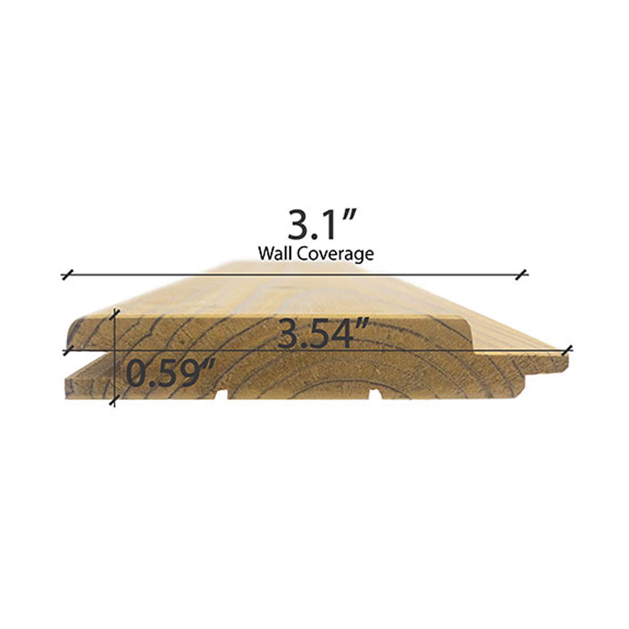Prosaunas Thermo-Spruce 1X4 T&G STP Sauna Wall Wood (SAK96452) – SAKSBY WHOLESALE, view 7