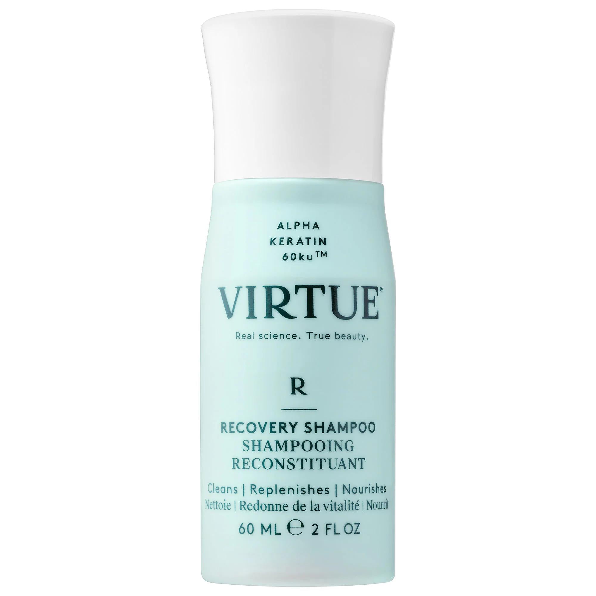 Virtue Hydrating Recovery Shampoo: Repairs Dry, Damaged & Color-Treated Hair | Sulfate-Free, Vegan, Cruelty-Free - For Soft, Manageable Hair