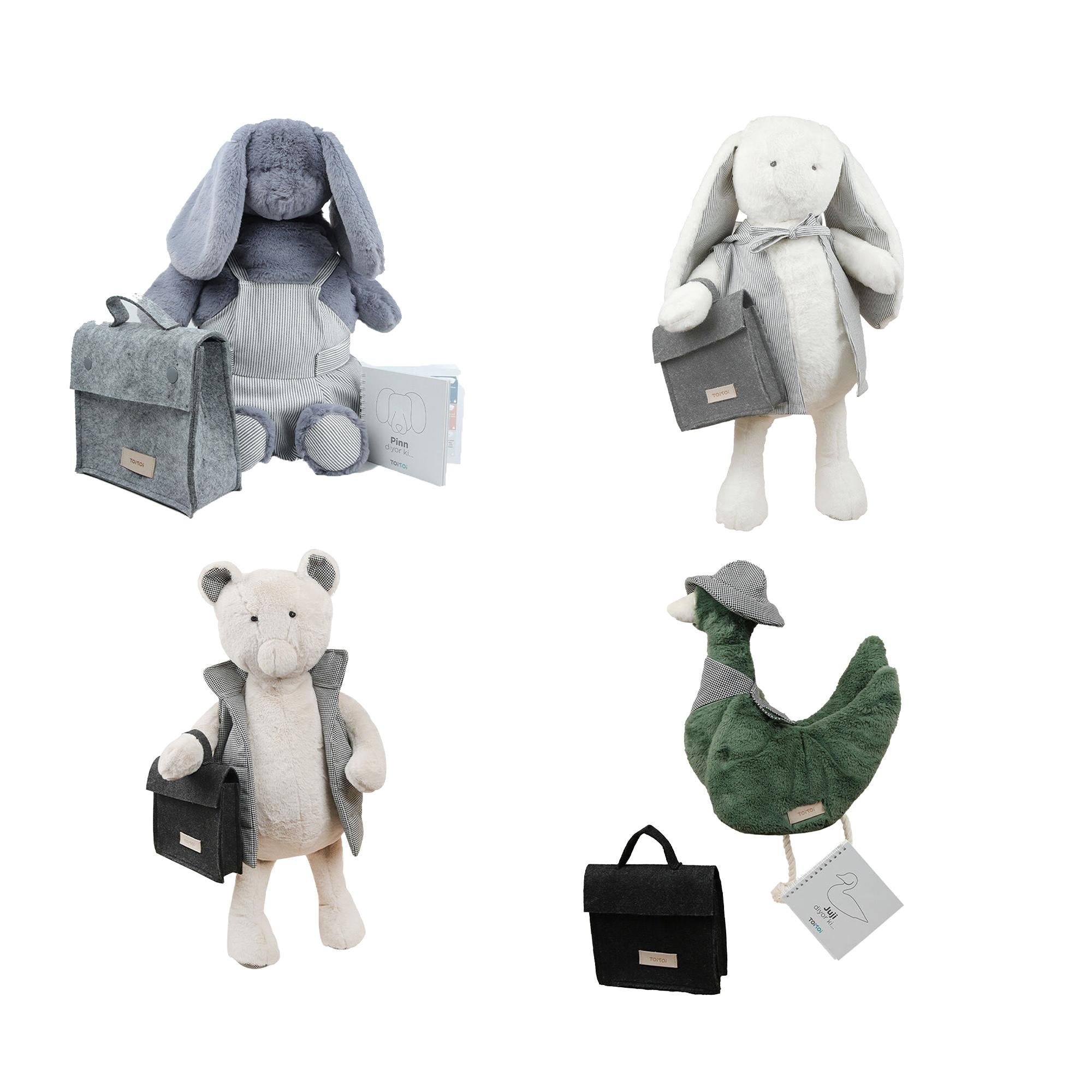 TOi TOi MAX_ 365 Aktiviteli Plush Toy with Activities - Interactive Children's Entertainment & Cuddly Companion