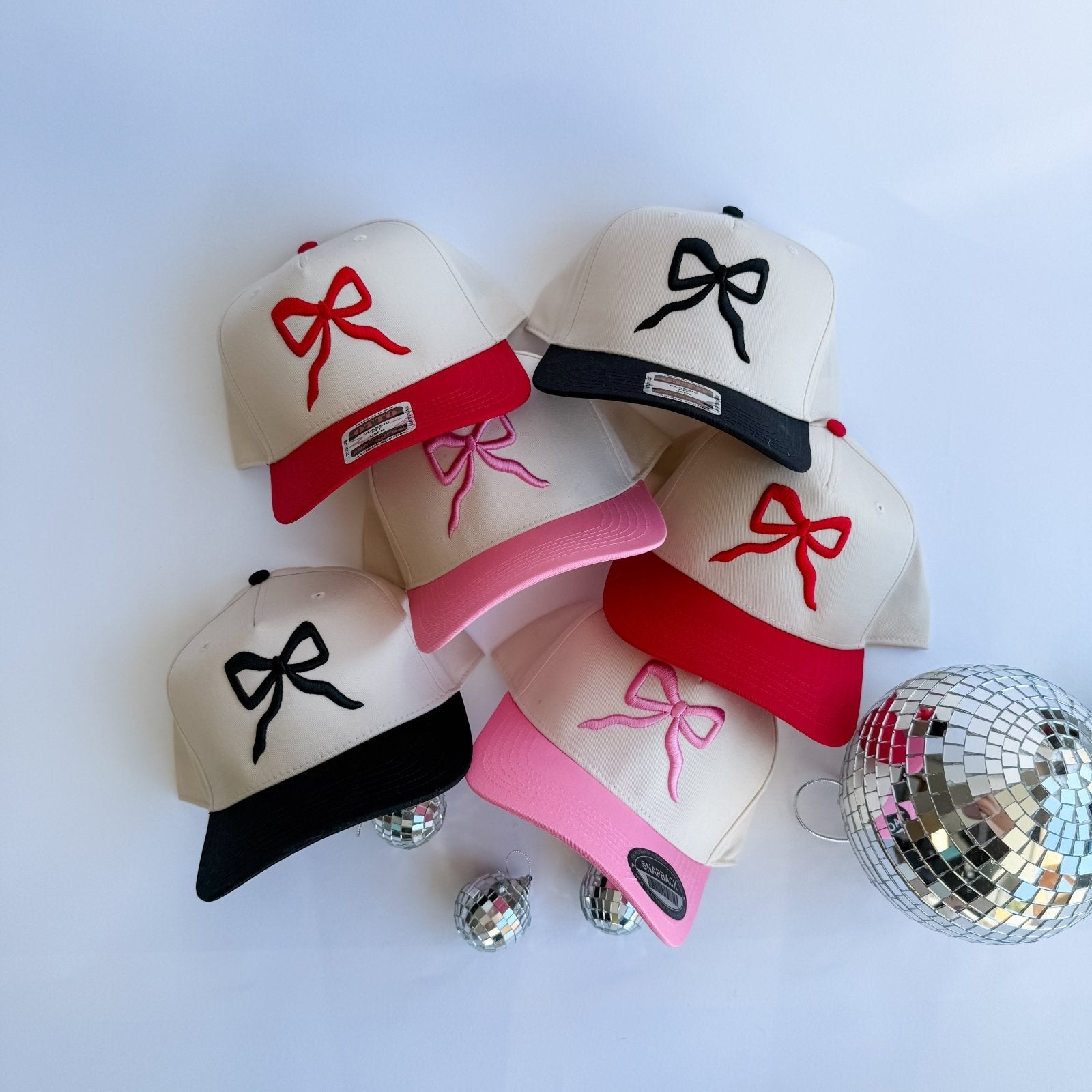 Coco & Rho Puff Bow- Trucker Hat — back view