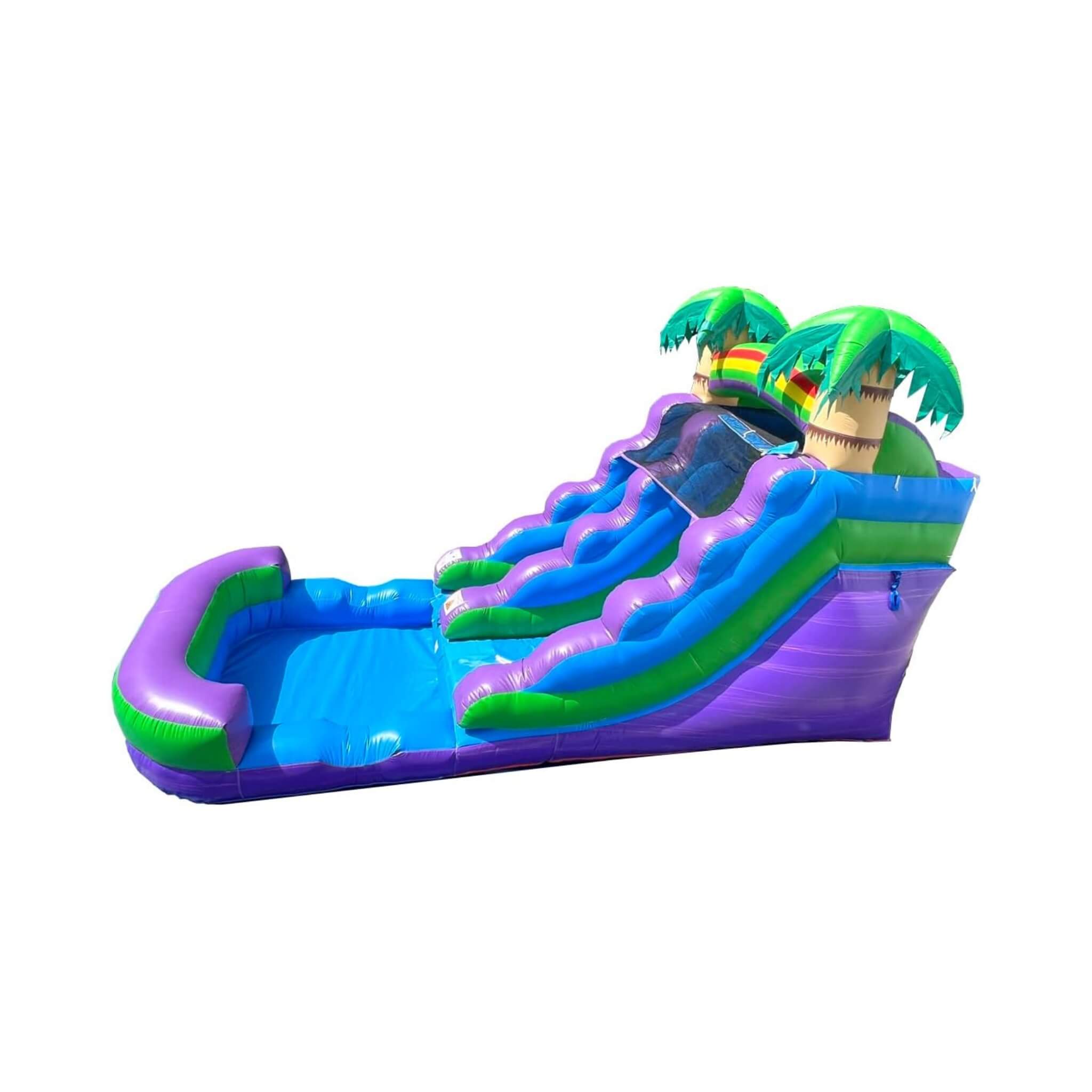 Large Purple Marble Inflatable Water Slide With Pool And Blower (SAK82910) – SAKSBY WHOLESALE, view 10