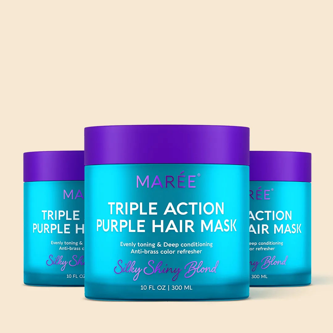 Purple Mask for Blonde Hair – Maree, view 11