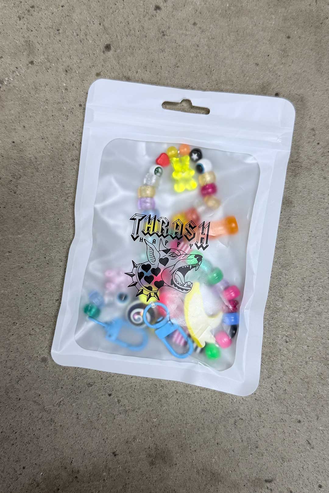 Thrash Happy Cloud 9 Purse Charm — detail close-up