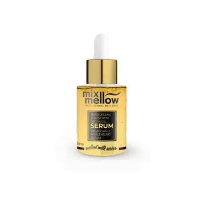 Mix Mellow Milk Series Argan Oil Hair Serum - Nourishing, Strengthening, and Shine-Enhancing for Dry & Damaged Hair
