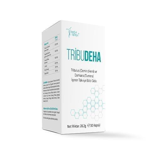 Do_aDerma Tribudeha Herbal Supplement with Tribulus, Damiana, Ginkgo &amp; Ginseng - 30 Capsules