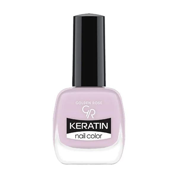 Golden Rose Keratin Nail Polish - Vibrant, Long-Lasting Color for Nourished Nails