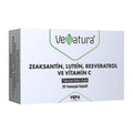 VeNatura Eye Health Supplement with Lutein, Zeaksantin, Resveratrol & Vitamin C - Antioxidant Support, 30 Capsules
