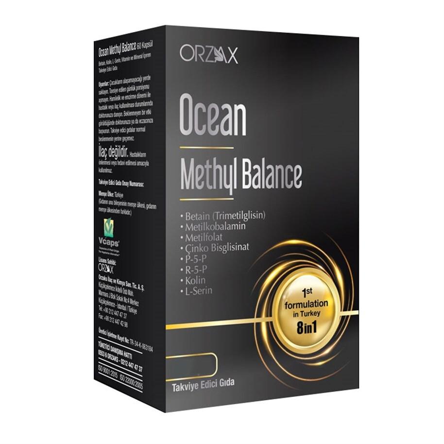 Orzaks Ocean Methyl Balance - Dietary Supplement | 30 Capsules