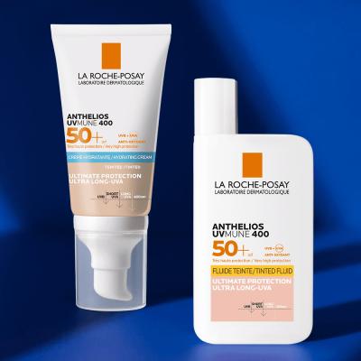 La Roche-Posay Anthelios UVmune 400 Tinted Sunscreen SPF 50+ - Hydrating, Sensitive Skin Friendly