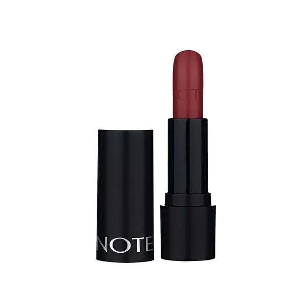Note Vibrant Pink Lipstick - Deep Impact Creamy Semi-Gloss, Long Lasting Hydration