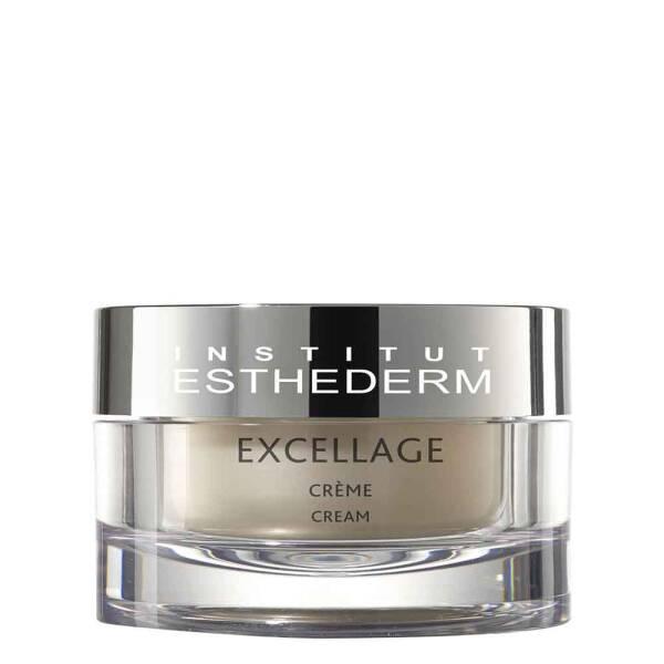 Institut Esthederm Excellage Cream - Anti-Aging Face Moisturizer with Omega 3-6-9 & Hyaluronic Acid