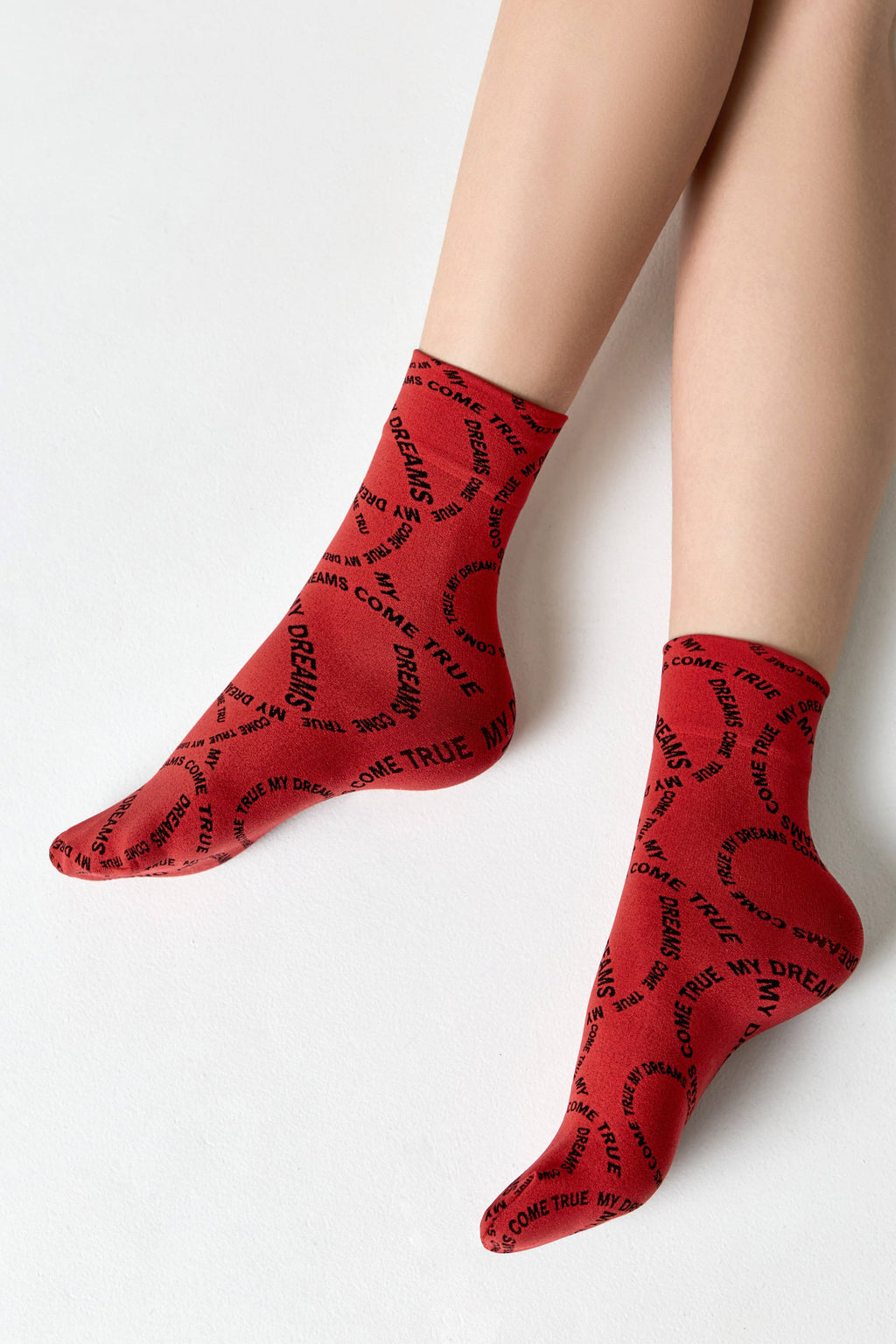 TheRanok.com Dense Socks Conte Fantasy - Knitted "My dreams" Design — size reference
