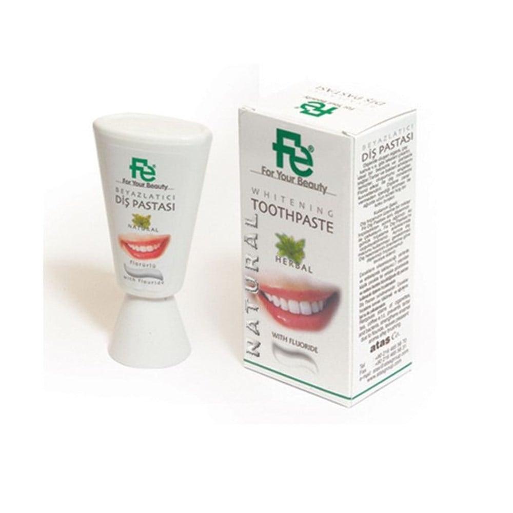 Fe Natural Toothpaste for Sensitive Teeth - 90g, Fluoride, Whitening & Tartar Control