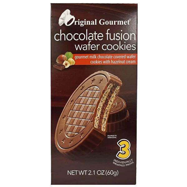 Original Gourmet Gourmet Wafer Cookie with Hazelnut Cream Filling & Milk Chocolate Coating