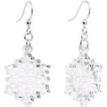 BodyCandy Winter Snowflake Fishhook Dangle Earrings — main product shot