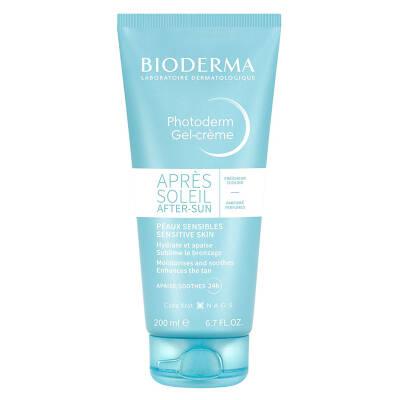 Bioderma After Sun Care Cream - Soothes & Moisturizes Skin, Hypoallergenic & Dermatologically Tested, 6.76 fl oz
