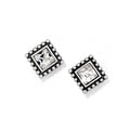 KADOU BOUTIQUE Sparkle Square Mini Post Earrings — main product shot